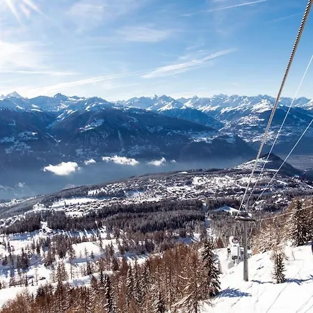 Au Bon Coeur L Golf 5min L Vue L 4 Pers * Crans-Montana